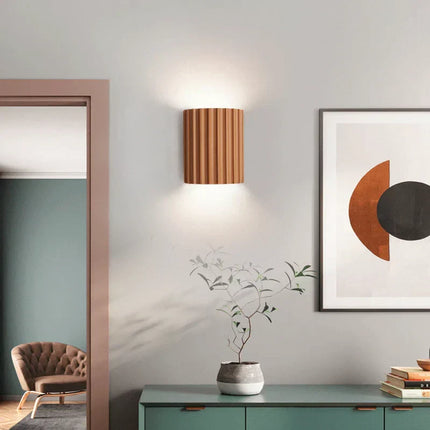 Resin Wall Lamp – Modern Artistic Design with Soft Ambient LED Lighting
