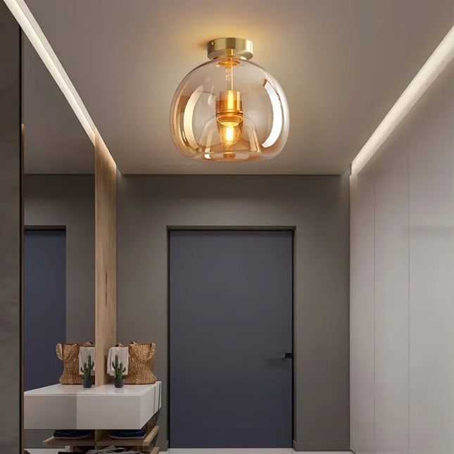 Ceiling Light – Modern Nordic Design with Slim Metal Construction & Soft Illumination