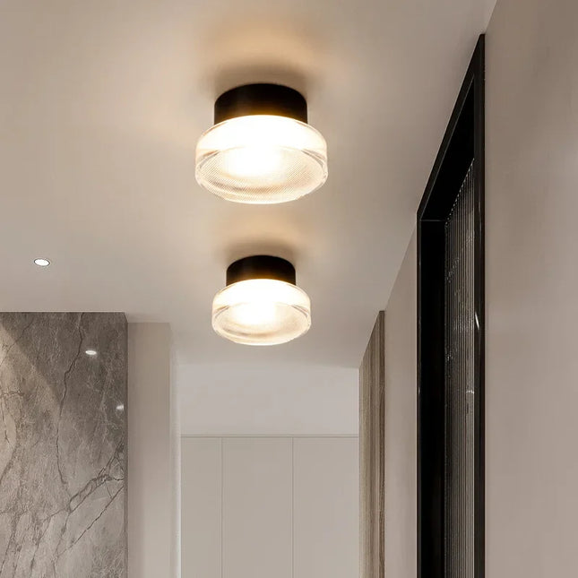 Modern Round Wall Lamp with Soft Ambient Light