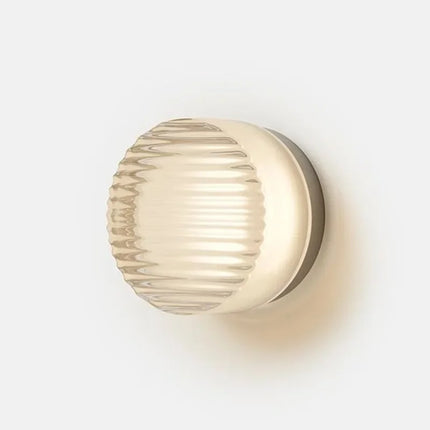 Modern Round Wall Lamp with Soft Ambient Light