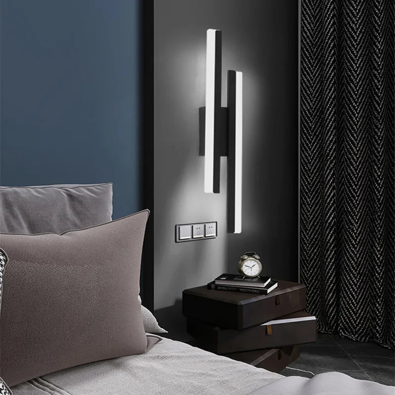 MinimalLicht – LED Væglampe med Dæmpbart Lys og Elegant Dimple-Design