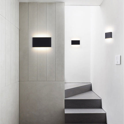 LED Wall Lamp – Modern Minimalist Design with Soft Up-and-Down Lighting
