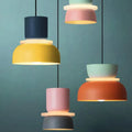 Suspension scandinave – design moderne inspiré des macarons avec illumination d’ambiance douce