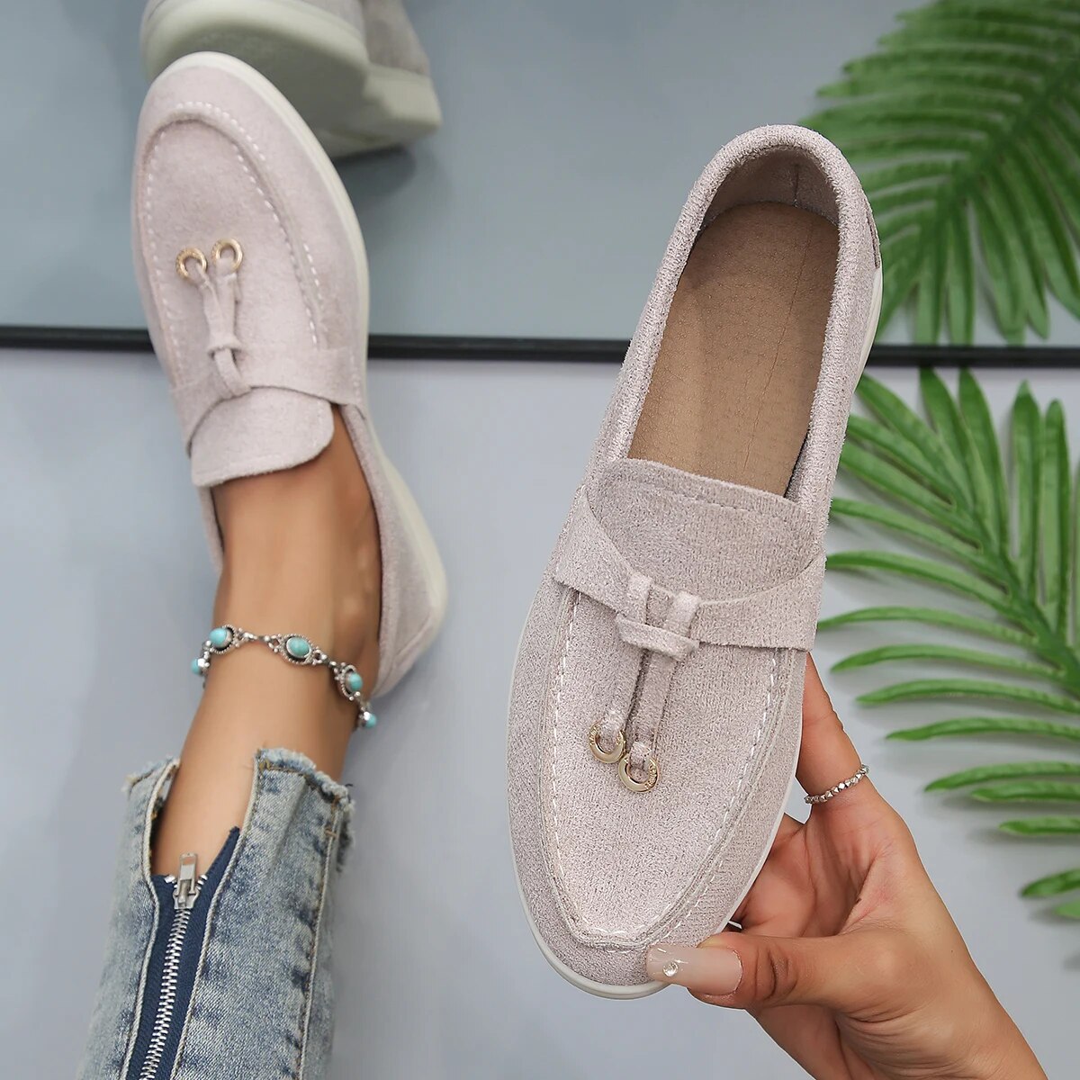 Sanne - Chaussures élégantes pour toutes les occasions – Mocassins slip-on Sanne au style intemporel et confort quotidien