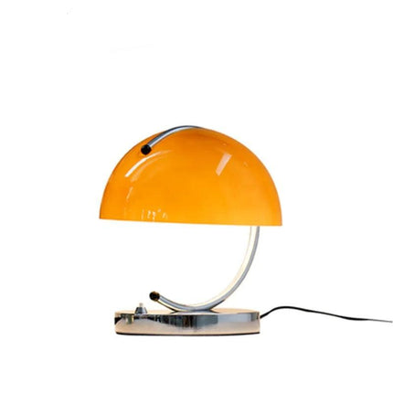 Glass Table Lamp – Modern Mushroom Design with Soft Ambient LED Lighting