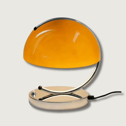 Glass Table Lamp – Modern Mushroom Design with Soft Ambient LED Lighting
