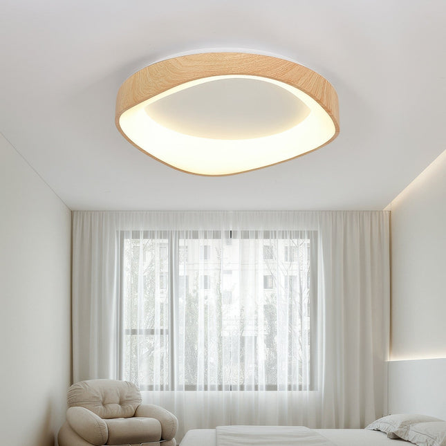 Ceiling Light – Scandinavian Wood Design with Energy-Efficient LED & Modern Minimalist Style
