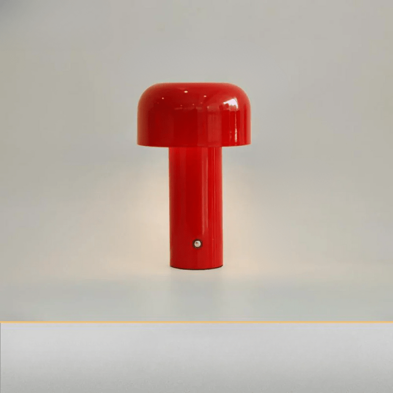 MushroomGlow – Bærbar Svampelampe med USB-opladning og Blødt Stemningslys