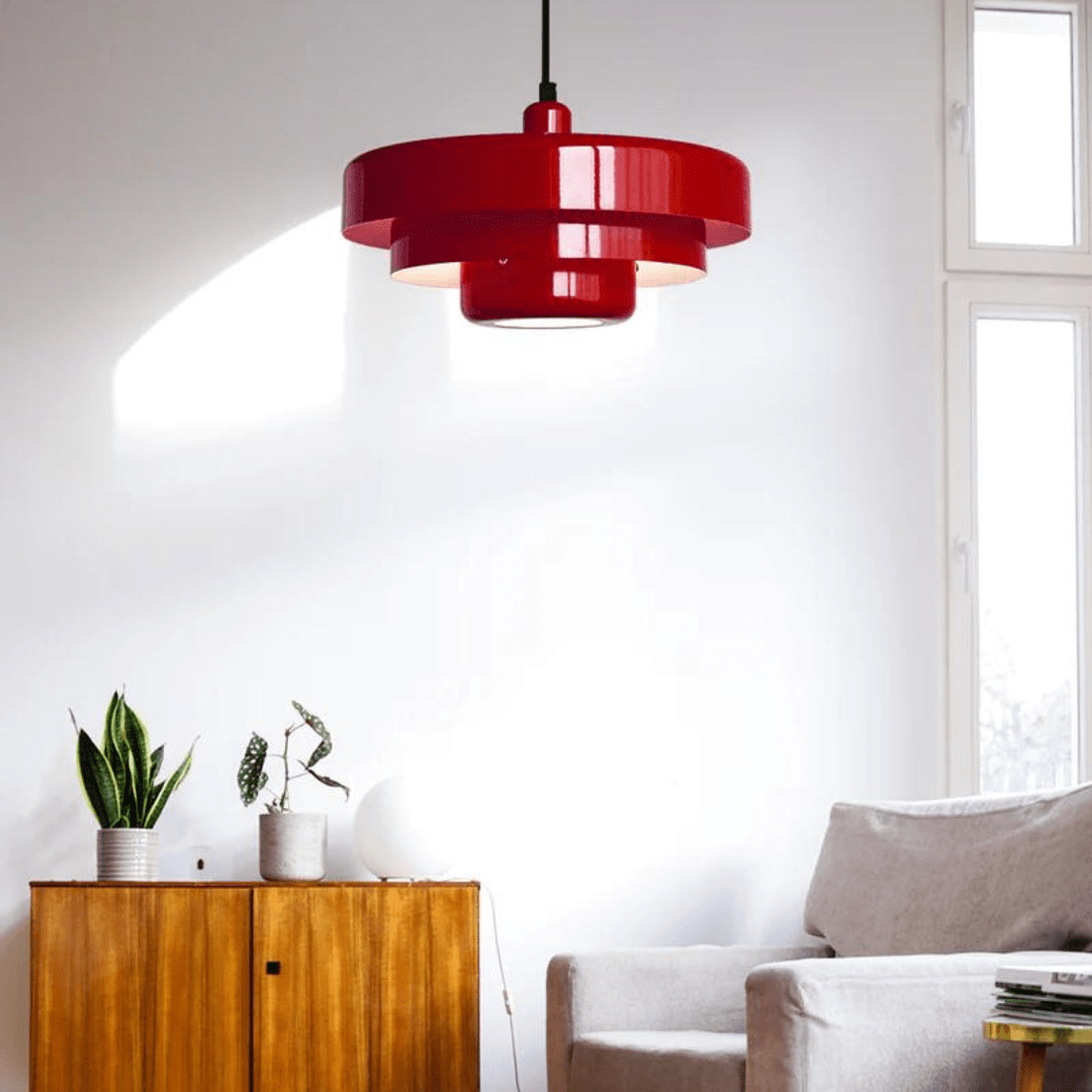 VintageGlow – LED Pendellampe med Warm Ambient Belysning