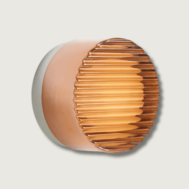 Modern Round Wall Lamp with Soft Ambient Light