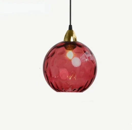 Glaskugle – Glaspendel med Moderne Design og Stemningsfuldt Lys