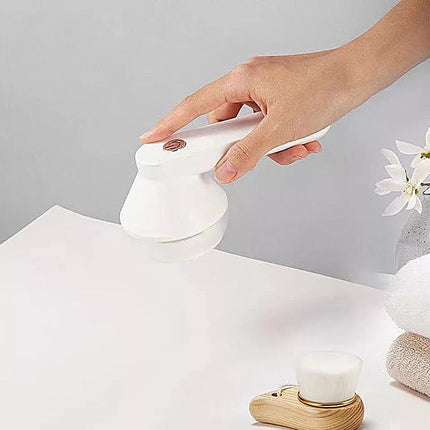 Electric Fabric Lint Remover – Rechargeable Portable Shaver with Large Collection Container
