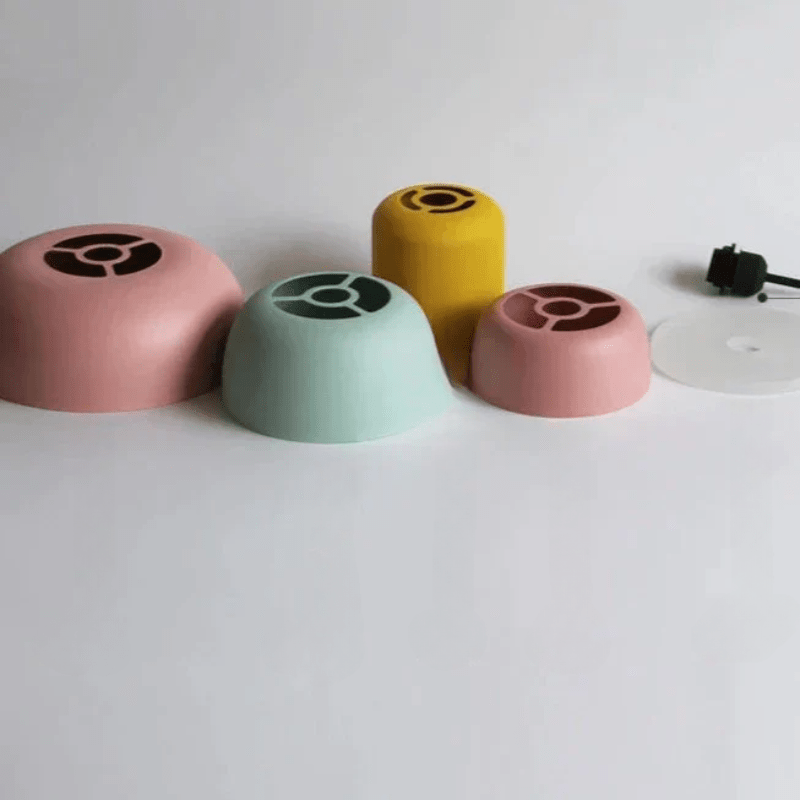 MacaronGlow - Skandinavisk Pendellampe med Unikt Design i Messing