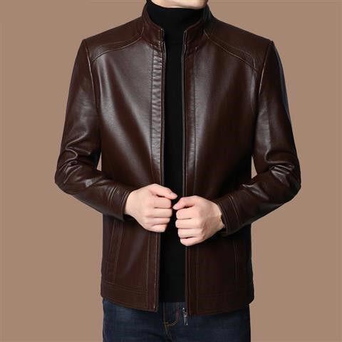 Veste Homme Doublée Chaude – Col Montant Zippé pour Temps Froid