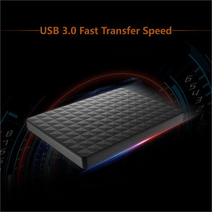 External Hard Drive – 1TB Storage, USB 3.0 High-Speed Transfer & Ultra-Slim Portable Design