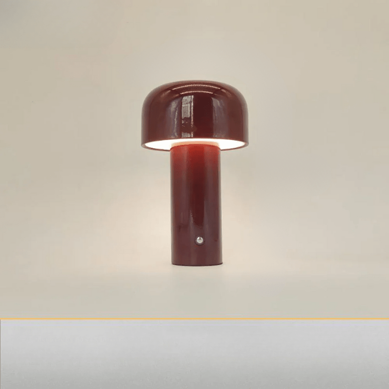 MushroomGlow – Bærbar Svampelampe med USB-opladning og Blødt Stemningslys