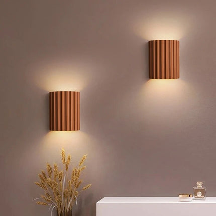 Resin Wall Lamp – Modern Artistic Design with Soft Ambient LED Lighting