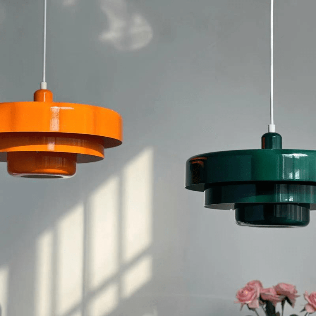 VintageGlow – LED Pendellampe med Warm Ambient Belysning