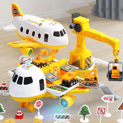 Airplane Playset for Kids – 20-Piece SkyExplorer Set with Plane, Vehicles & Accessories