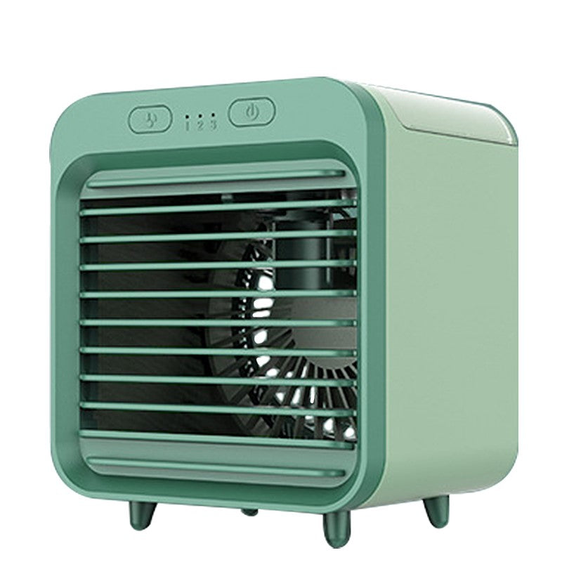 2-in-1 Air Cooler & Humidifier – Quiet USB-Powered Cooling with Refillable Water Tank