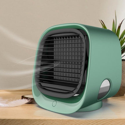 2-in-1 Air Cooler & Humidifier – Quiet USB-Powered Cooling with Refillable Water Tank