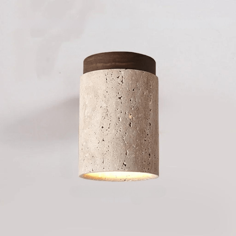 Travertine Glow – Elegant Loftpendel til Trappeopgang eller Gang