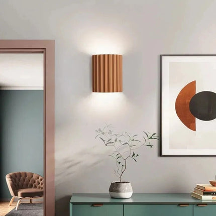 Resin Wall Lamp – Modern Artistic Design with Soft Ambient LED Lighting