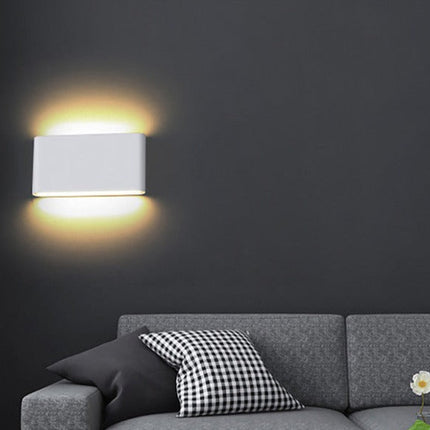 LED Wall Lamp – Modern Minimalist Design with Soft Up-and-Down Lighting