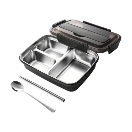 Stainless Steel Lunch Box – Leak-Resistant Compartments & Durable, Lightweight Design