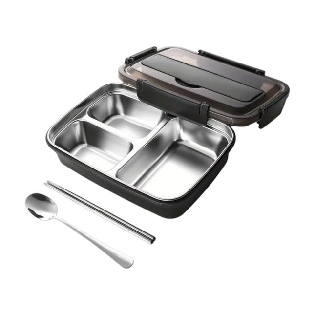 Stainless Steel Lunch Box – Leak-Resistant Compartments & Durable, Lightweight Design