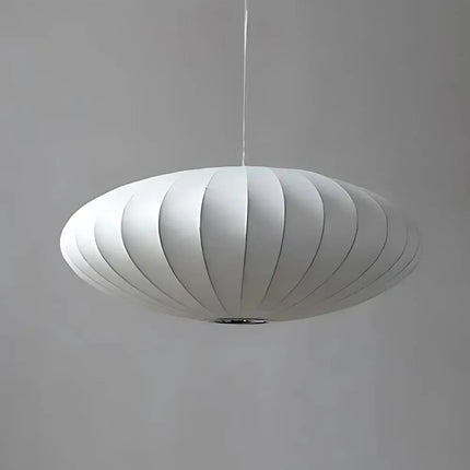 Silk Pendant Lamp – Japandi-Inspired Design with Soft Ambient Glow