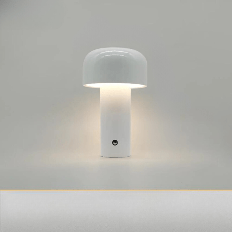 MushroomGlow – Bærbar Svampelampe med USB-opladning og Blødt Stemningslys